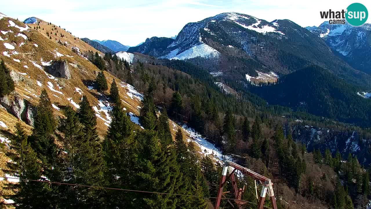 Webcam Chalet sur Golica (1582 m) – Slovénie