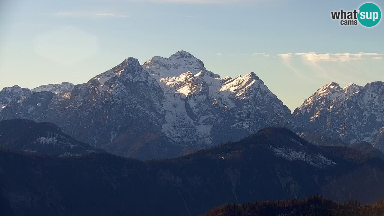 Koča na Golici Webcam (1582 m) – Slowenien