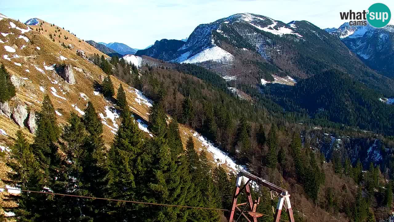 Webcam na Golici – Baita di montagna (1582 m) – Slovenia
