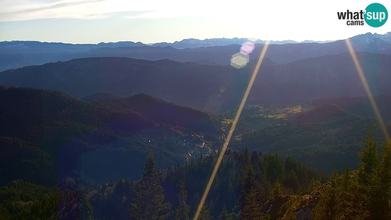 Webcam en Golica (1582 m) – Eslovenia