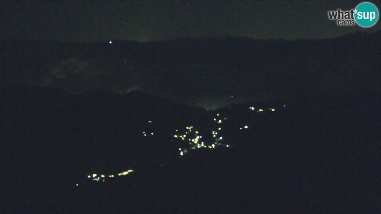 Koča na Golici Webcam (1582 m) – Slowenien