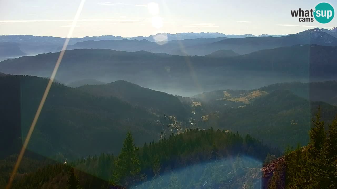 Webcam na Golici – Baita di montagna (1582 m) – Slovenia
