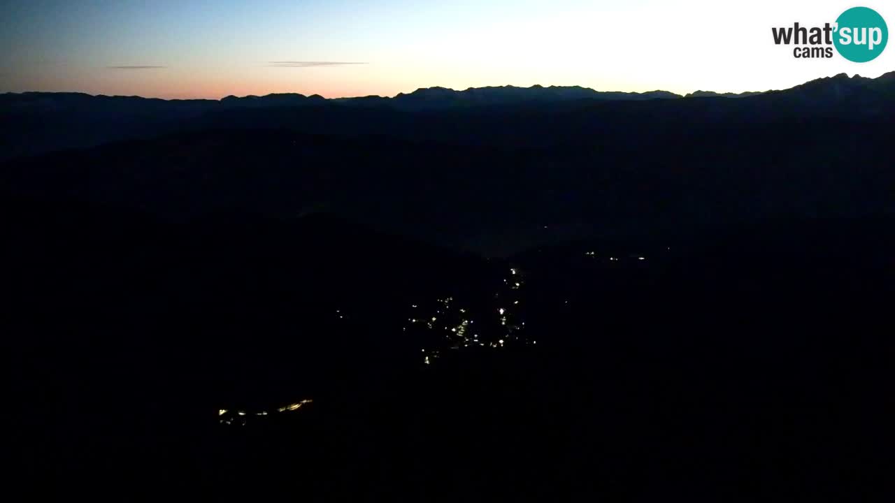 Spletna kamera Koča na Golici (1582 m) – Jesenice