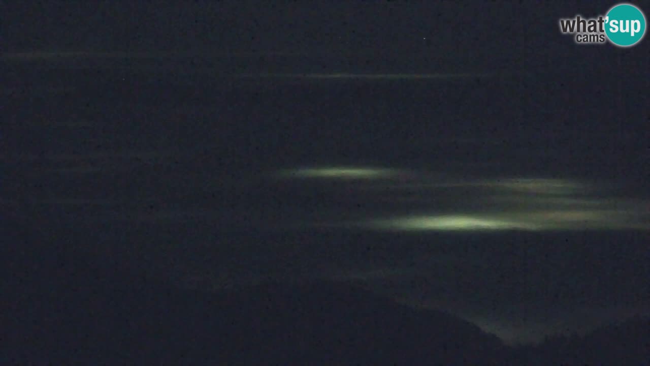 Koča na Golici Webcam (1582 m) – Slowenien