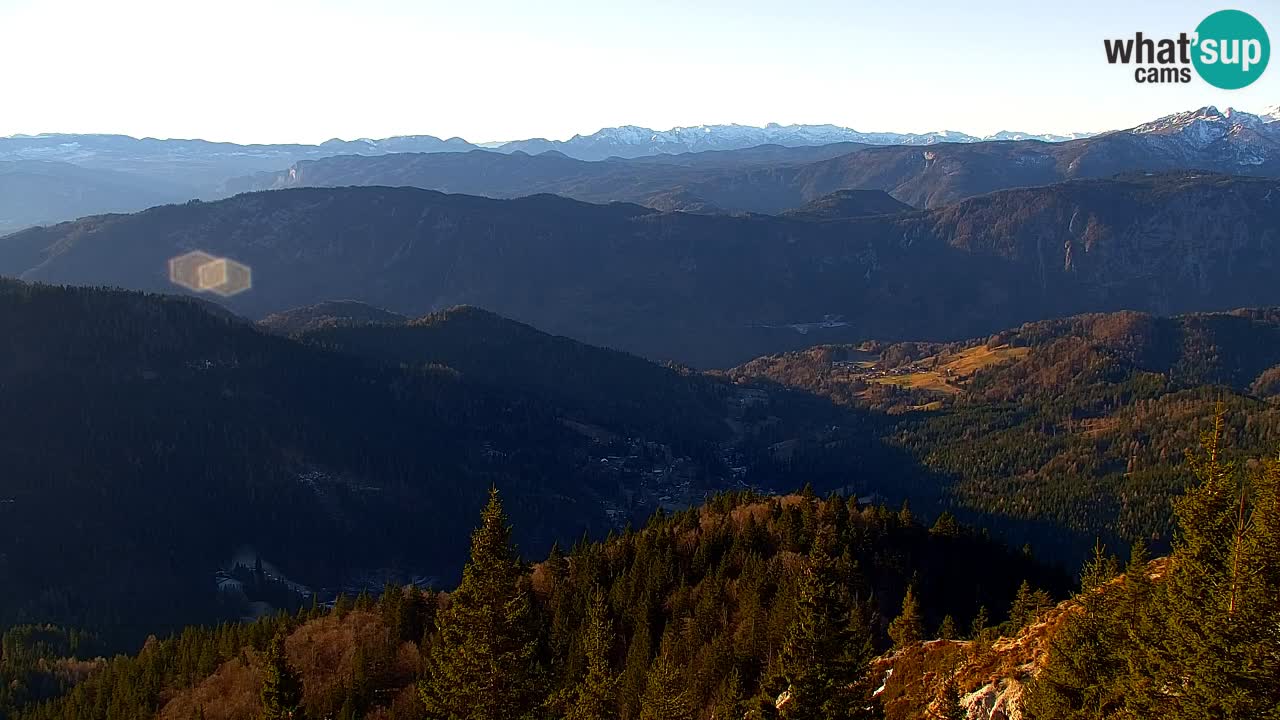 Webcam en Golica (1582 m) – Eslovenia