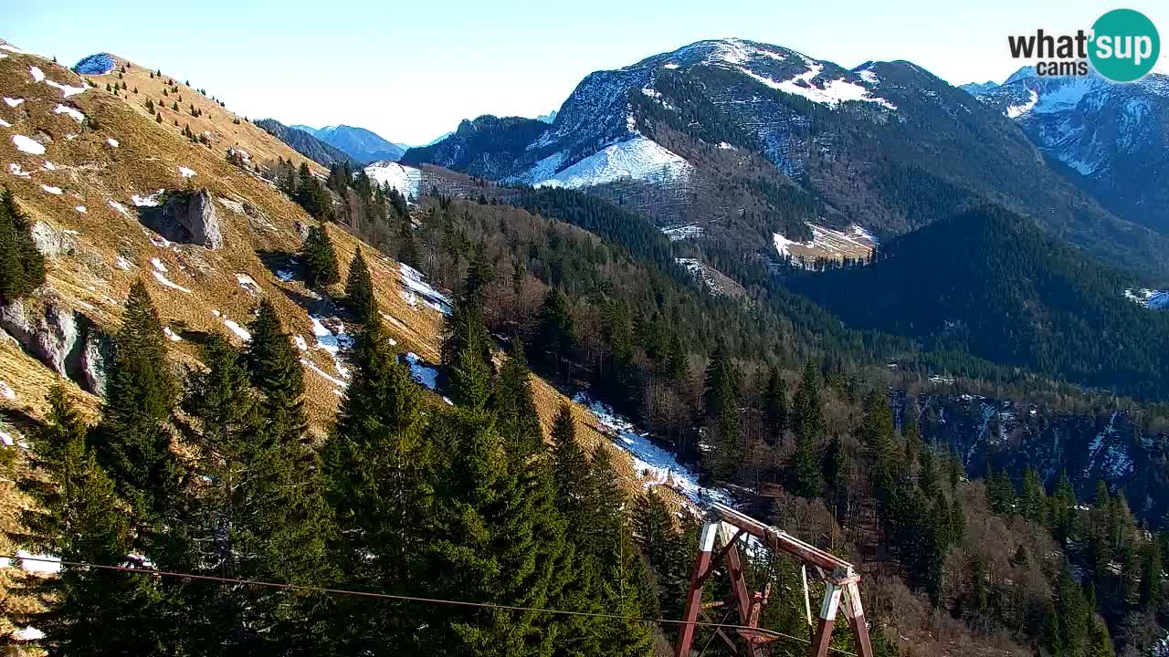 Webcam na Golici – Baita di montagna (1582 m) – Slovenia