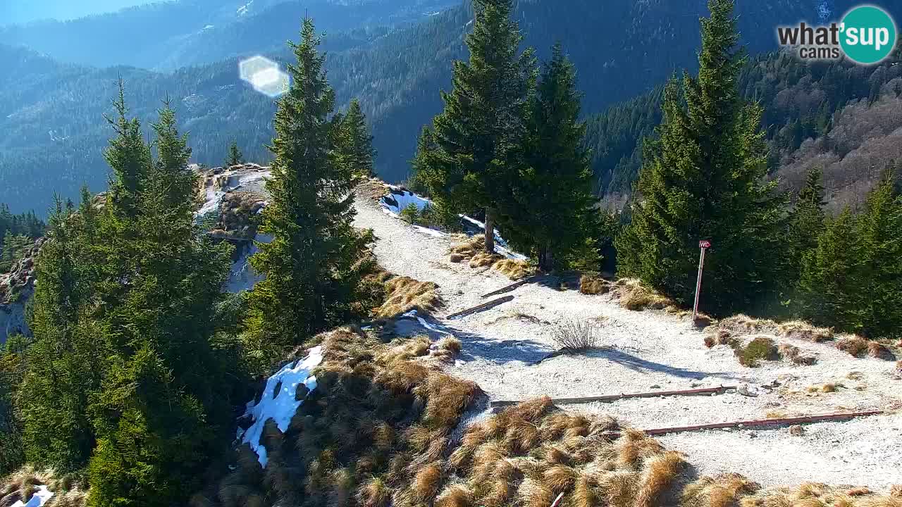 Webcam en Golica (1582 m) – Eslovenia