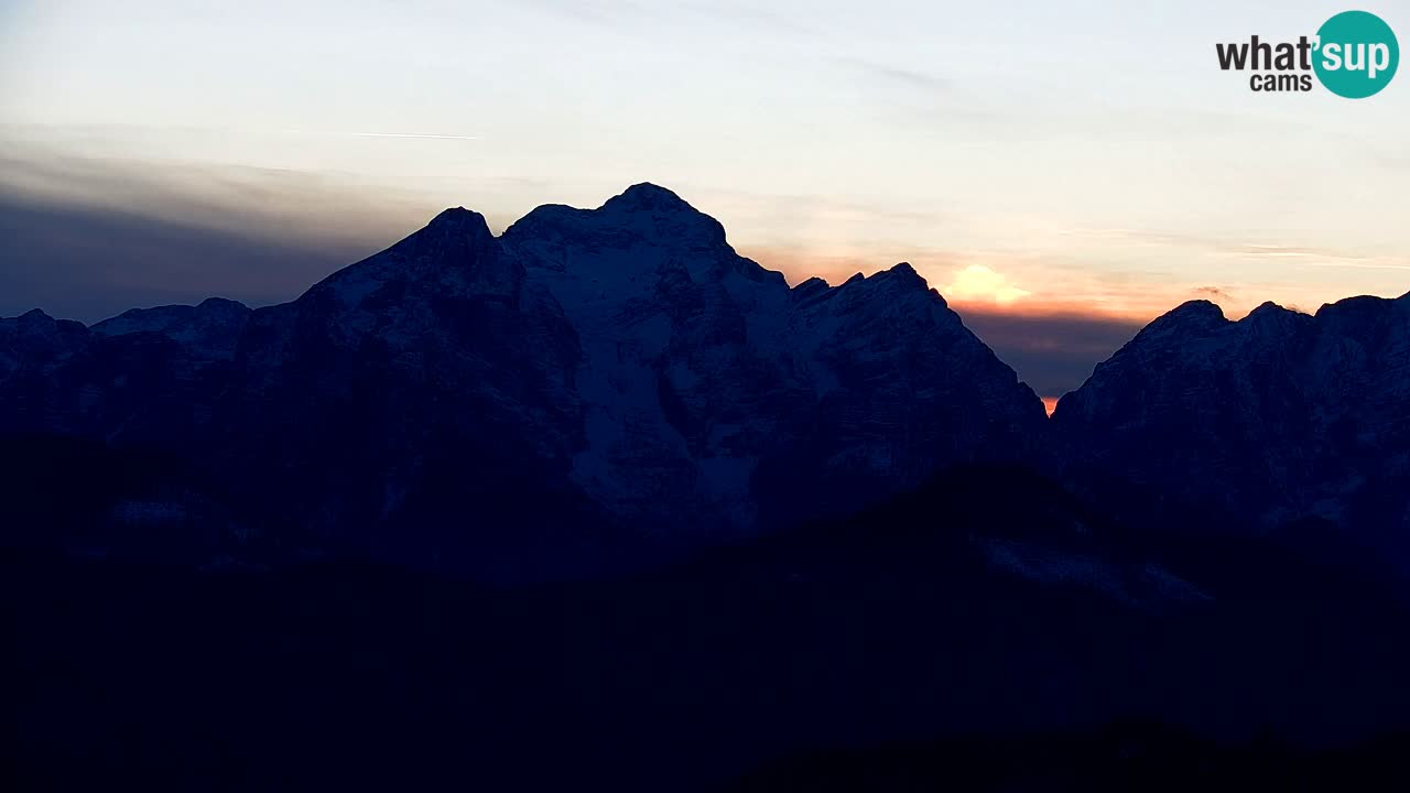 Koča na Golici Webcam (1582 m) – Slowenien