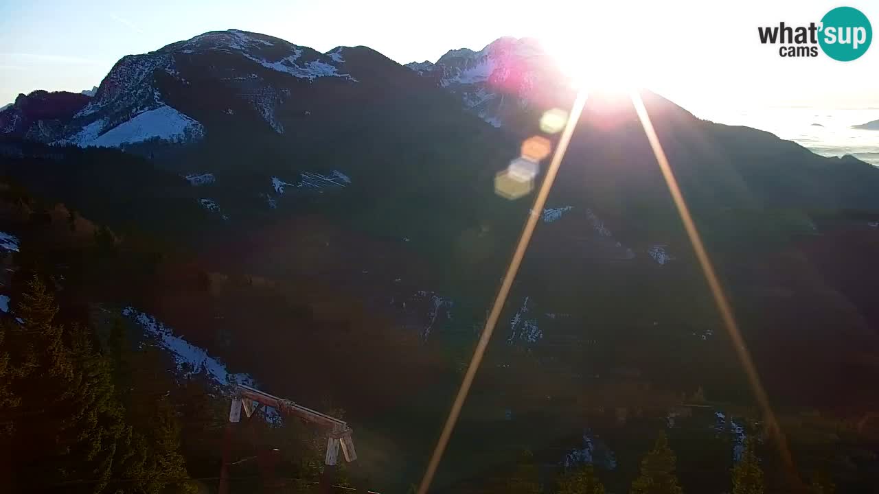 Webcam en Golica (1582 m) – Eslovenia