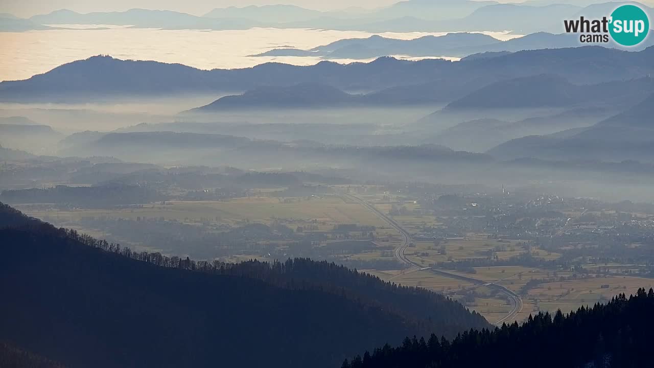 Webcam en Golica (1582 m) – Eslovenia