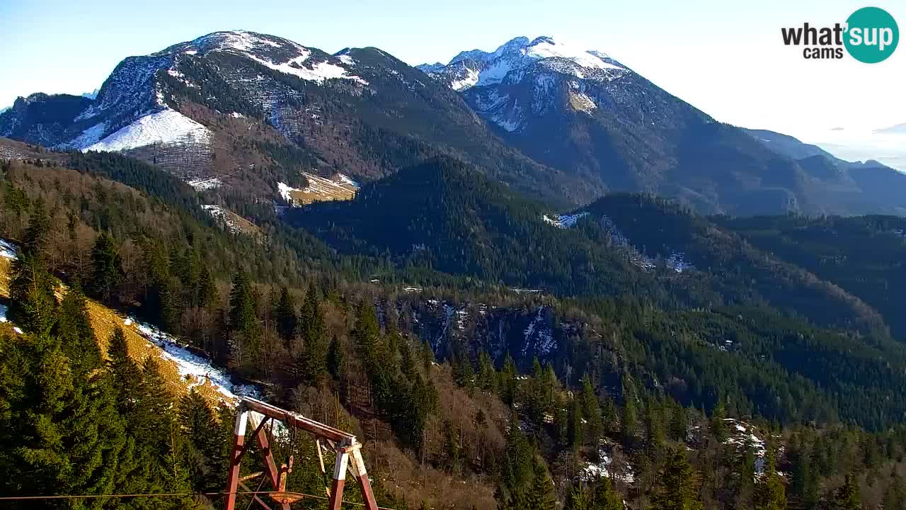 Spletna kamera Koča na Golici (1582 m) – Jesenice