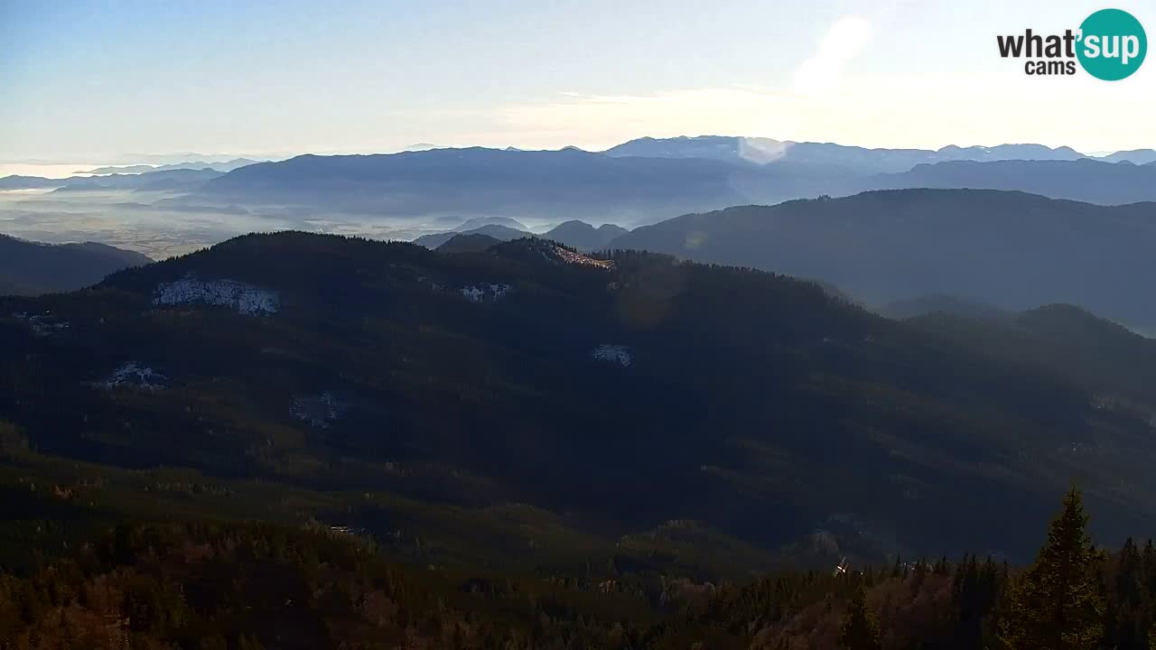 Webcam en Golica (1582 m) – Eslovenia