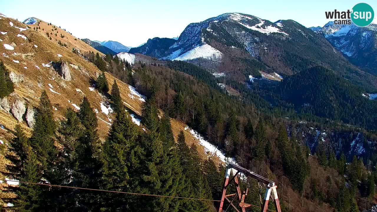 Webcam Chalet sur Golica (1582 m) – Slovénie