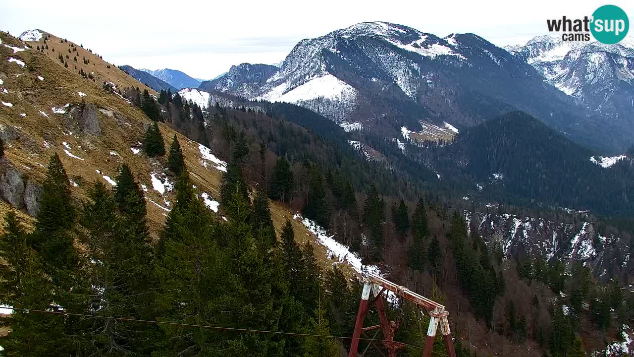Webcam na Golici – Baita di montagna (1582 m) – Slovenia