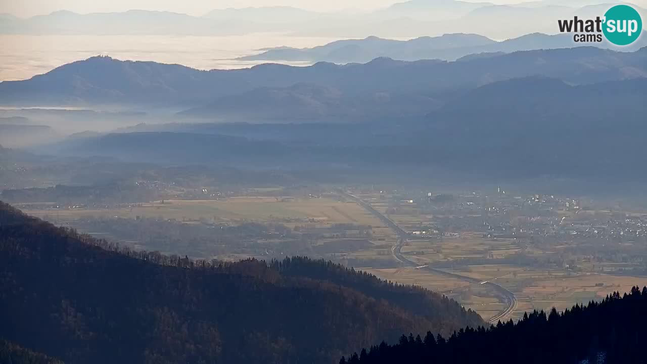 Webcam en Golica (1582 m) – Eslovenia