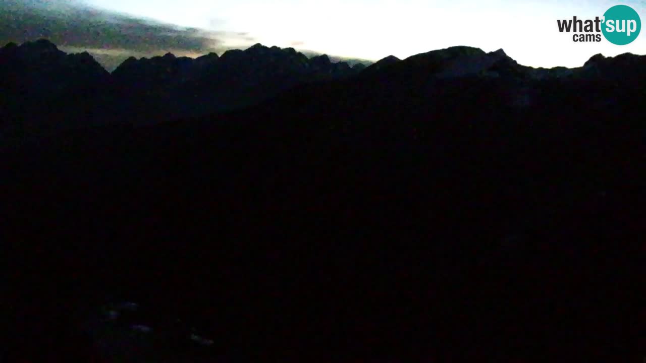 Koča na Golici Webcam (1582 m) – Slowenien