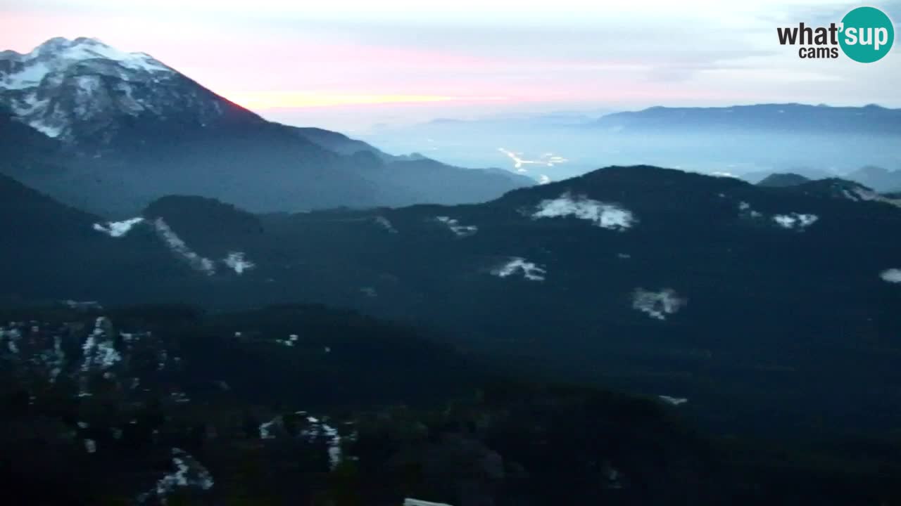 Webcam Koča na Golici (1582 m) – Slovenia