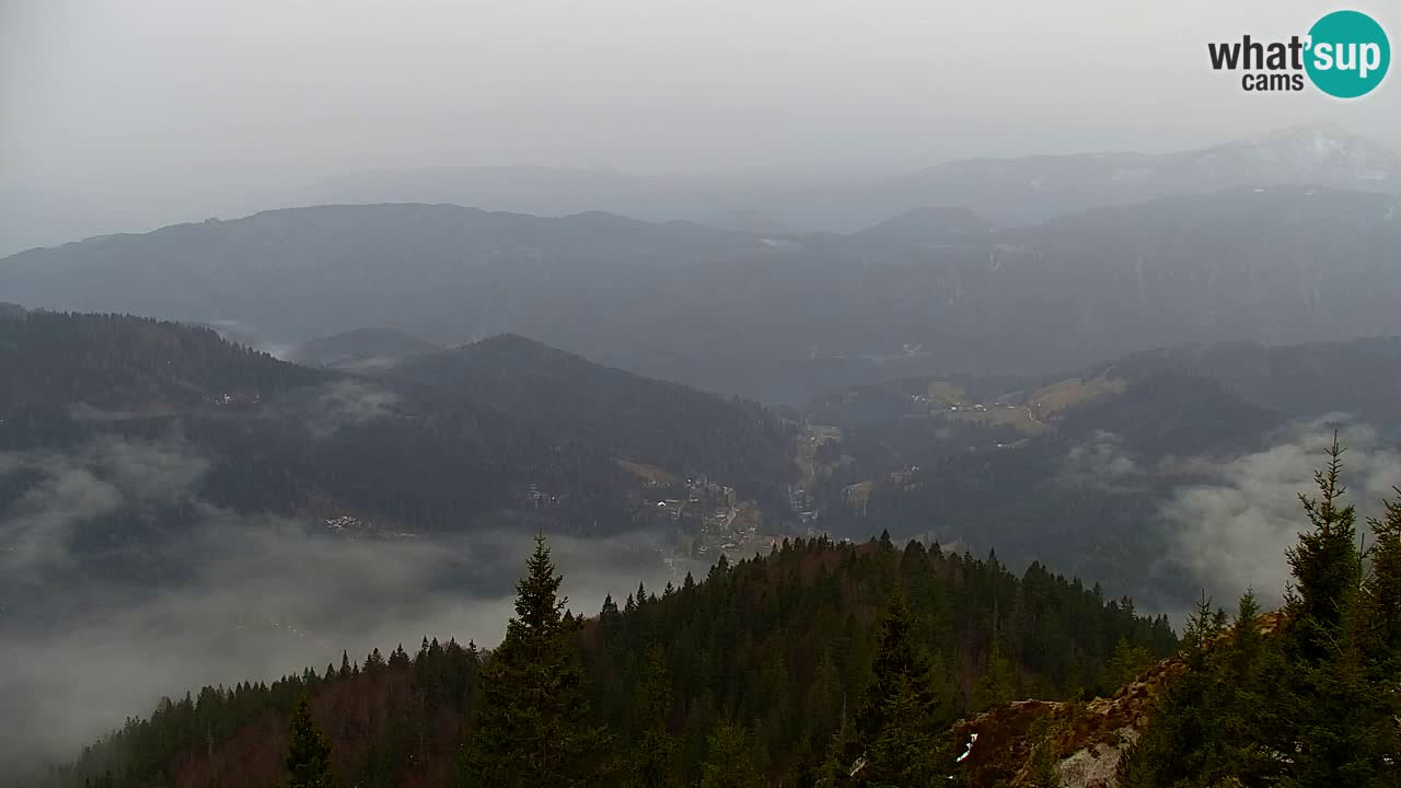 Webcam na Golici – Baita di montagna (1582 m) – Slovenia