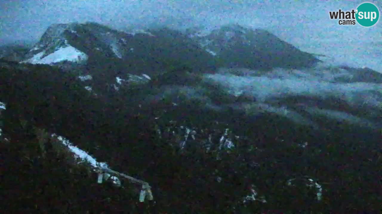 Webcam en Golica (1582 m) – Eslovenia