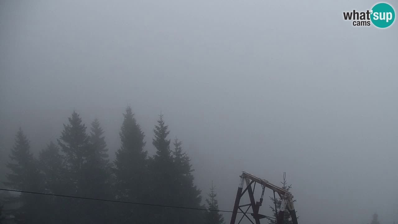 Spletna kamera Koča na Golici (1582 m) – Jesenice