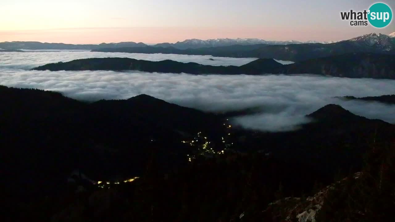 Webcam en Golica (1582 m) – Eslovenia