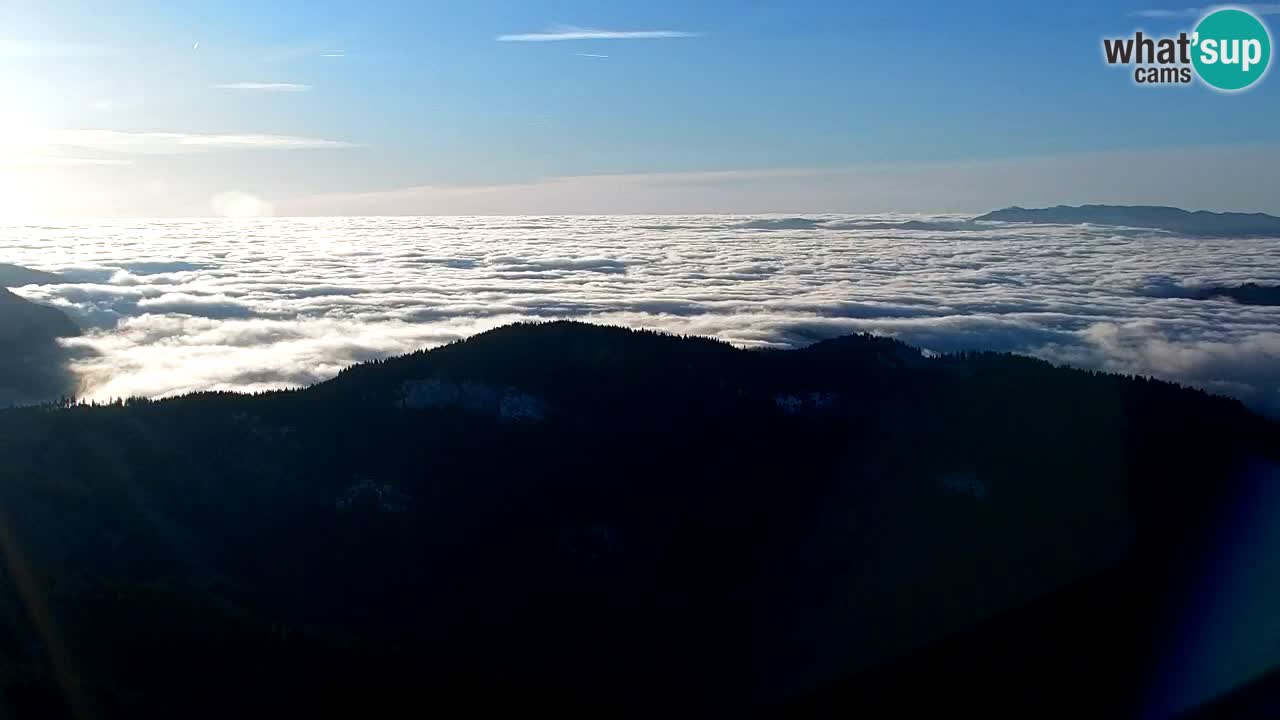 Webcam en Golica (1582 m) – Eslovenia