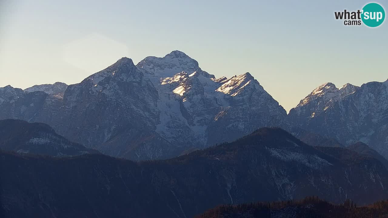 Koča na Golici Webcam (1582 m) – Slowenien