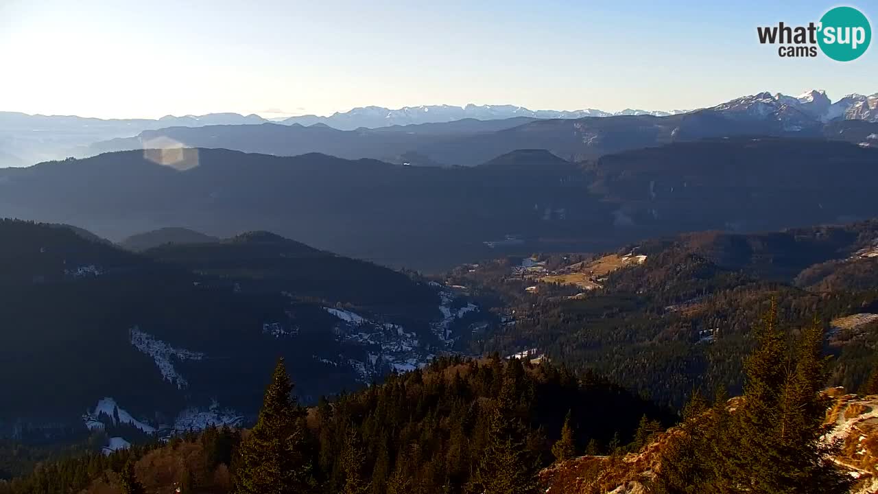 Webcam en Golica (1582 m) – Eslovenia