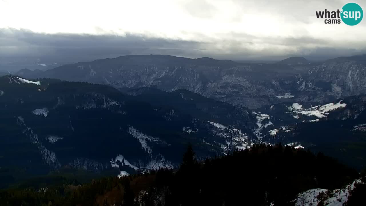 Spletna kamera Koča na Golici (1582 m) – Jesenice
