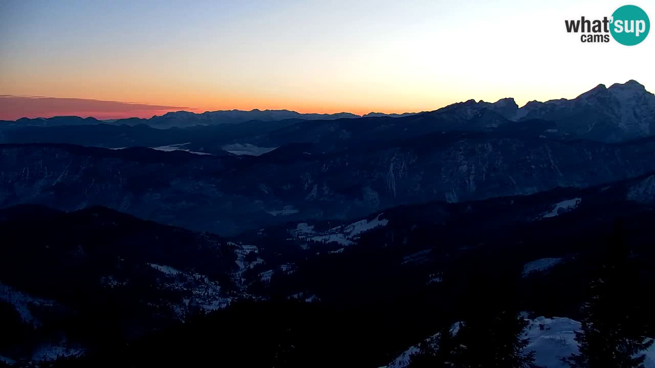 Webcam en Golica (1582 m) – Eslovenia