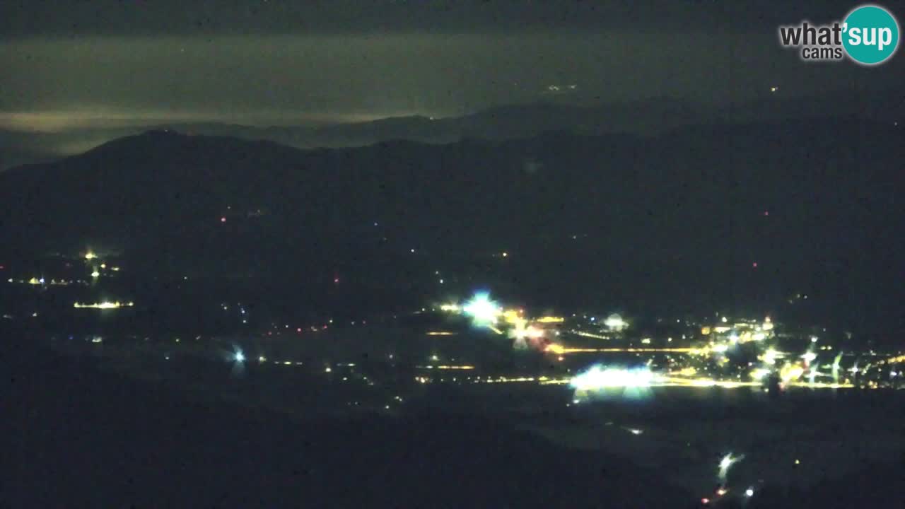 Webcam en Golica (1582 m) – Eslovenia