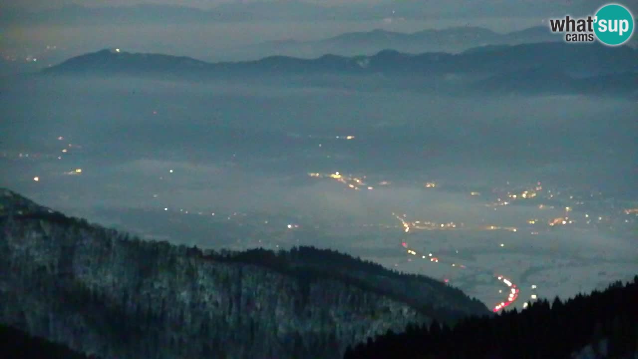 Webcam en Golica (1582 m) – Eslovenia