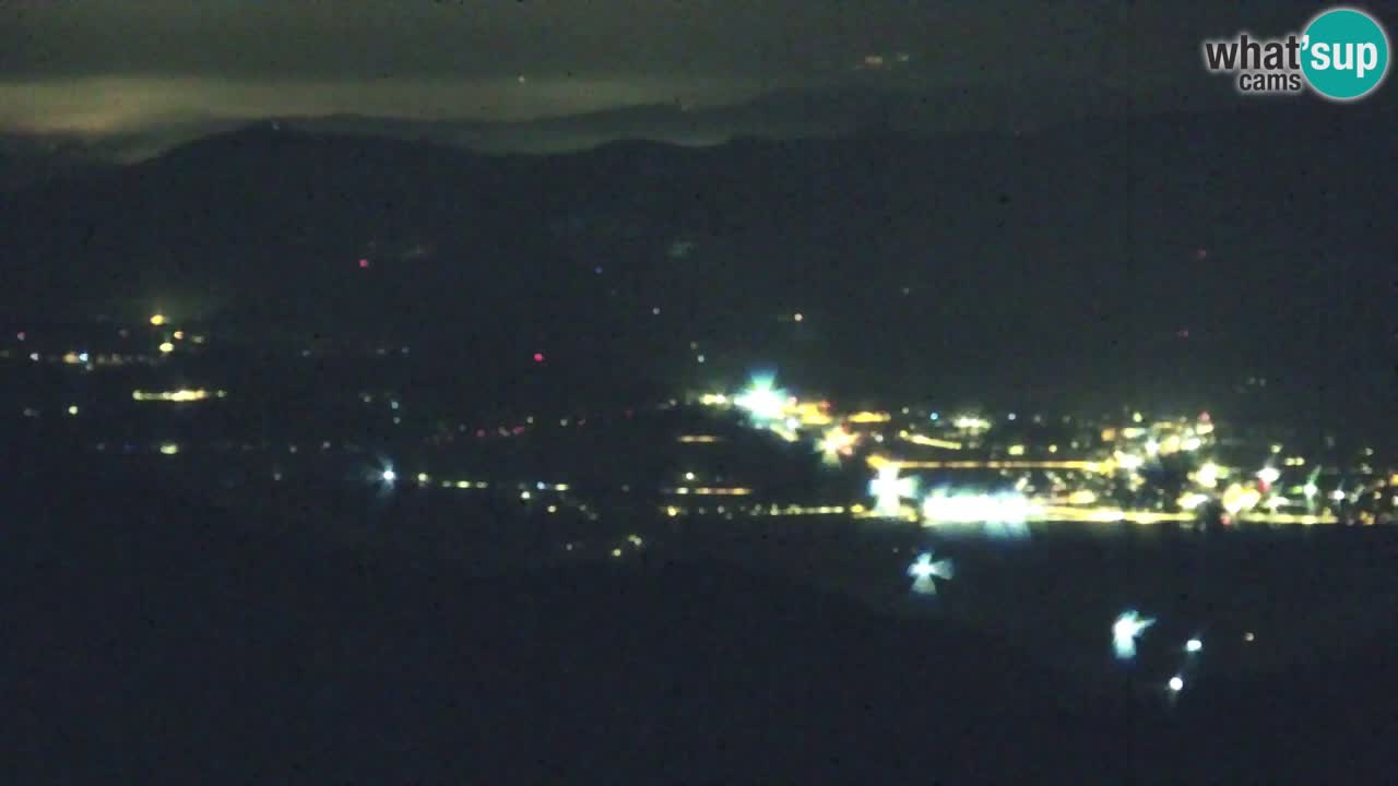 Koča na Golici Webcam (1582 m) – Slowenien