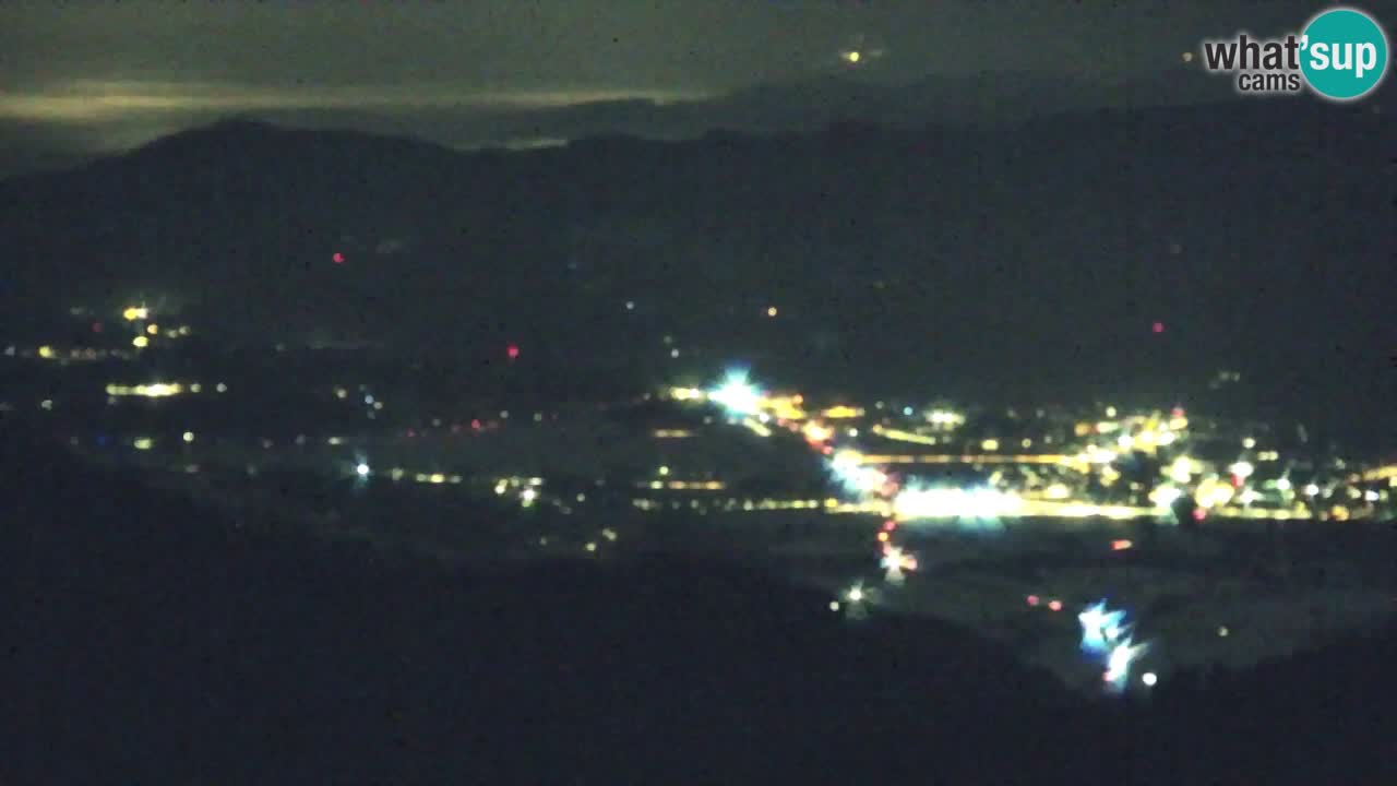 Koča na Golici Webcam (1582 m) – Slowenien