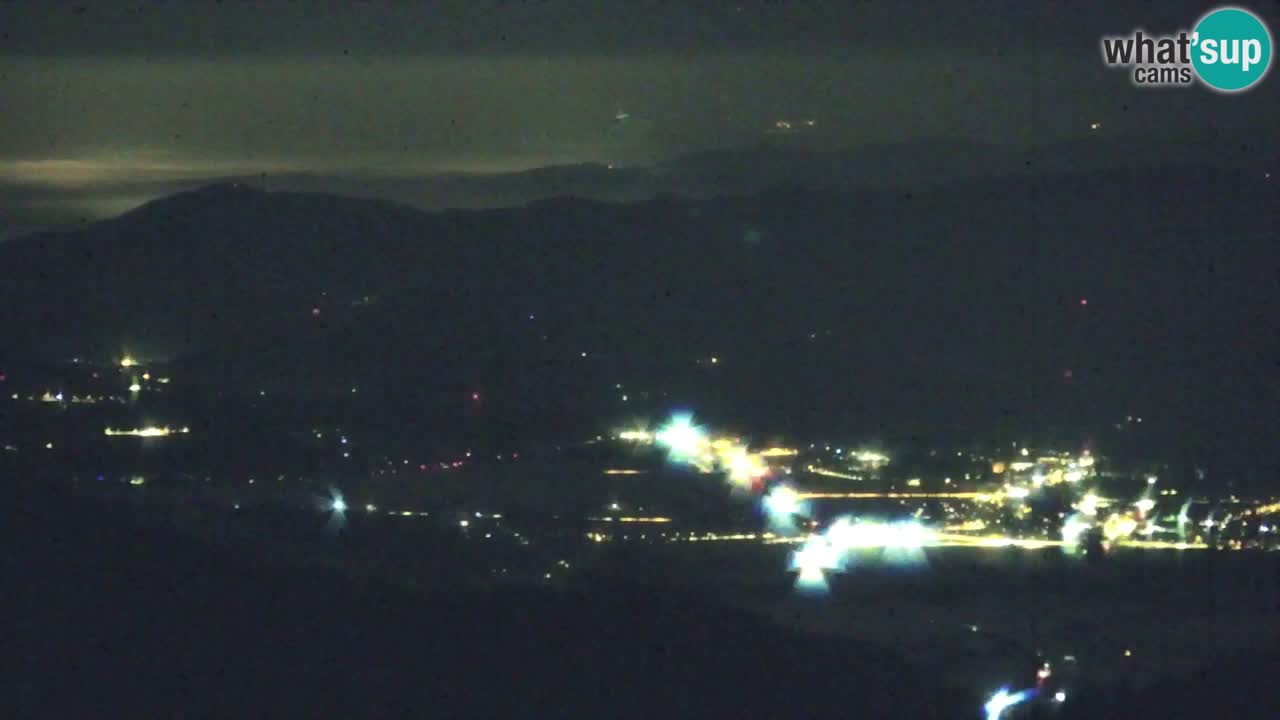 Koča na Golici Webcam (1582 m) – Slowenien