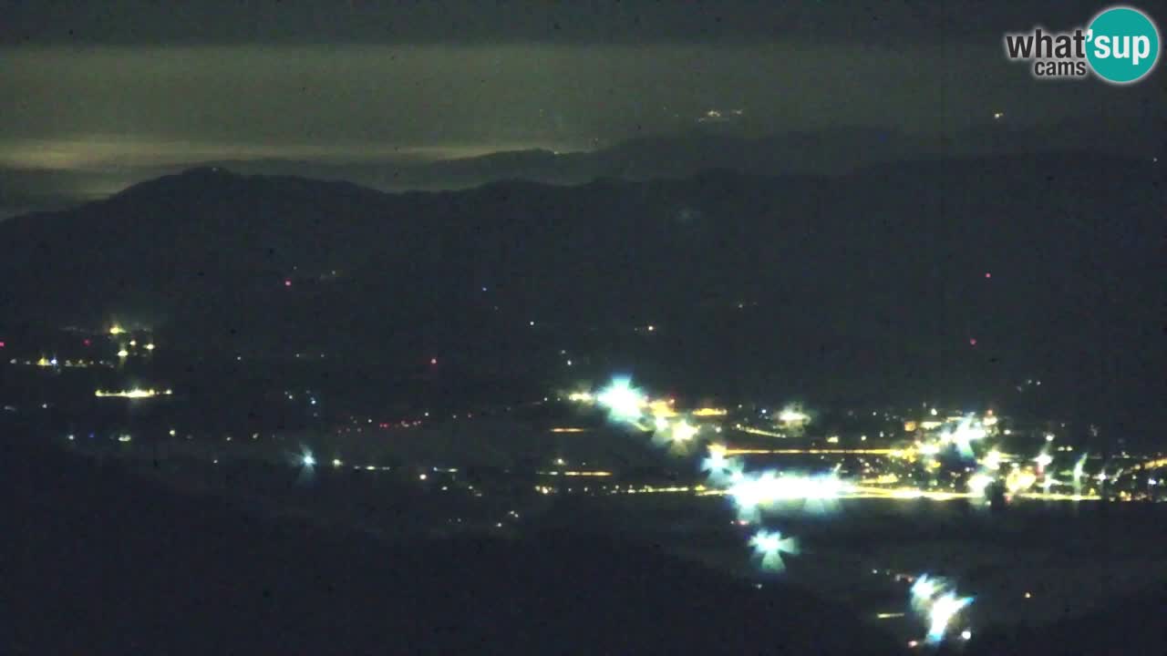 Koča na Golici Webcam (1582 m) – Slowenien