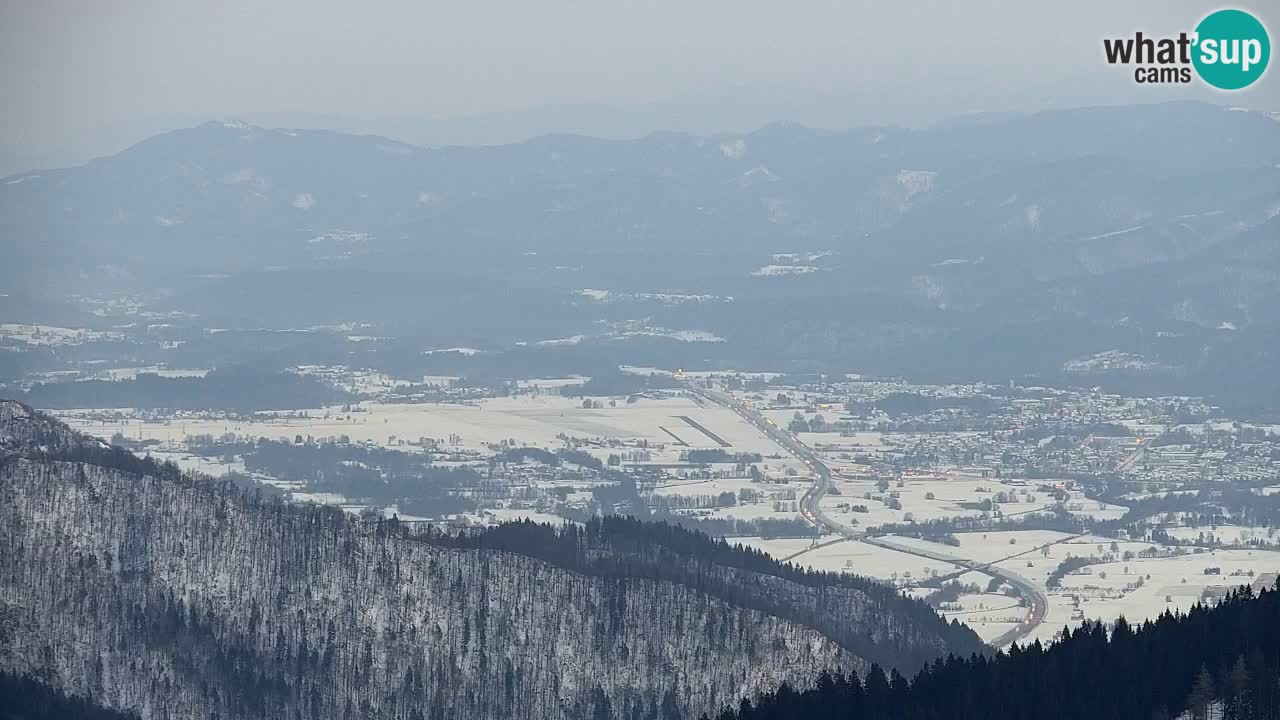 Spletna kamera Koča na Golici (1582 m) – Jesenice