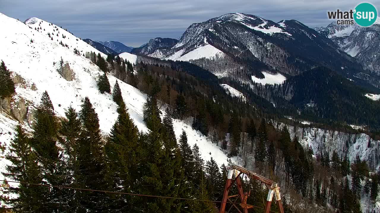 Webcam na Golici – Baita di montagna (1582 m) – Slovenia