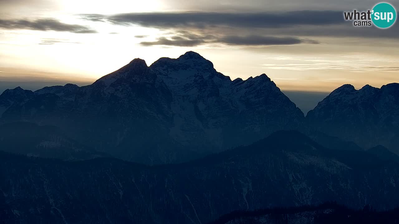 Koča na Golici Webcam (1582 m) – Slowenien