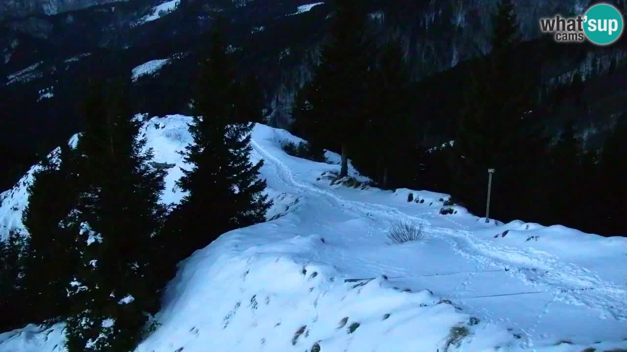 Webcam en Golica (1582 m) – Eslovenia