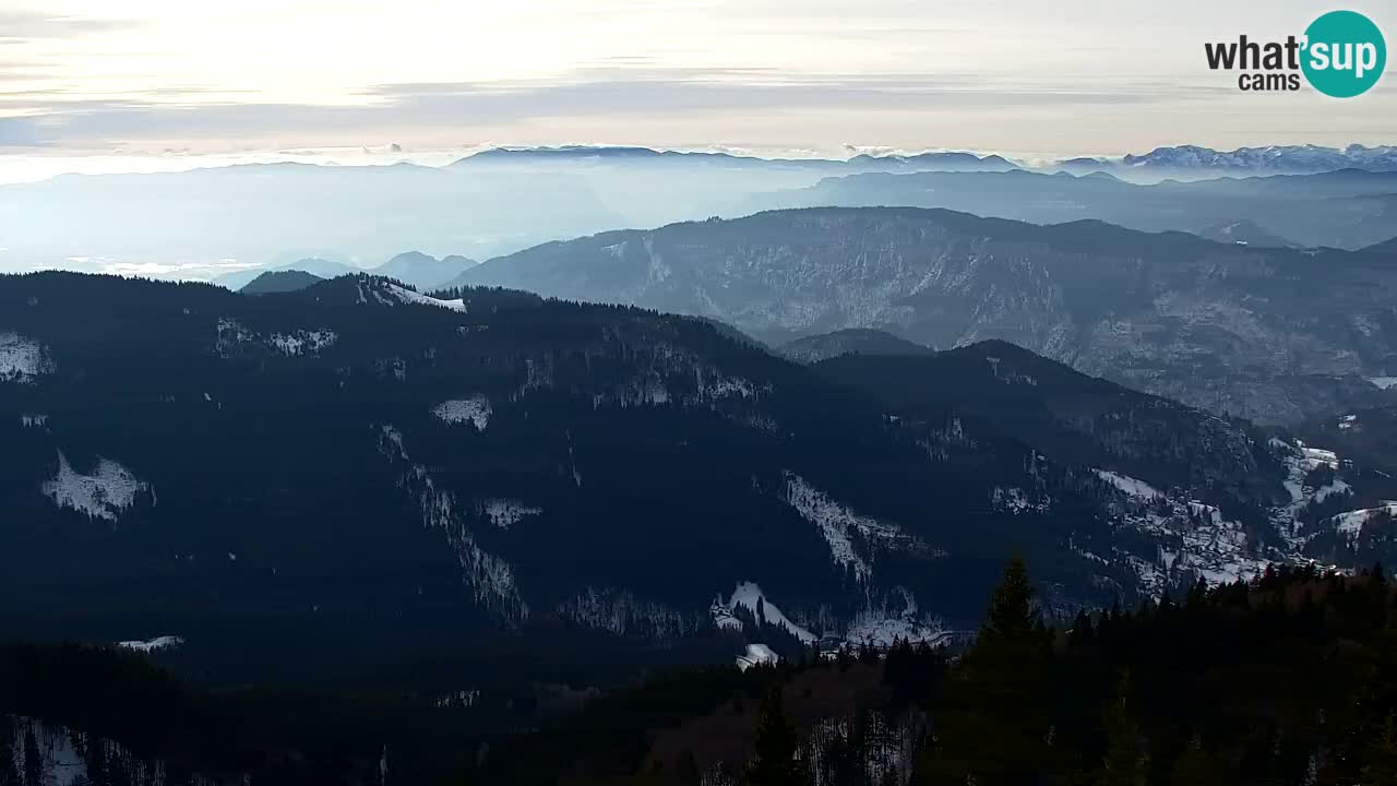 Webcam na Golici – Baita di montagna (1582 m) – Slovenia