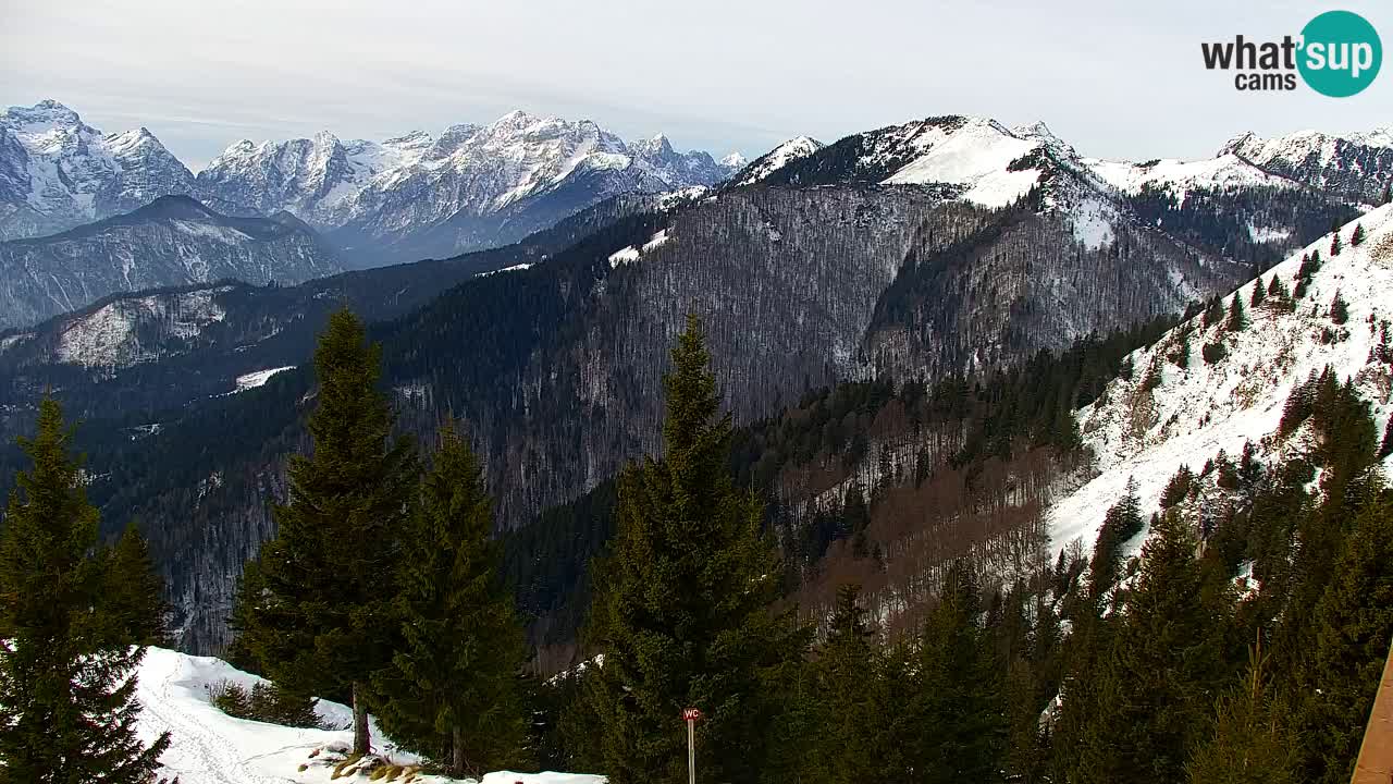 Webcam en Golica (1582 m) – Eslovenia