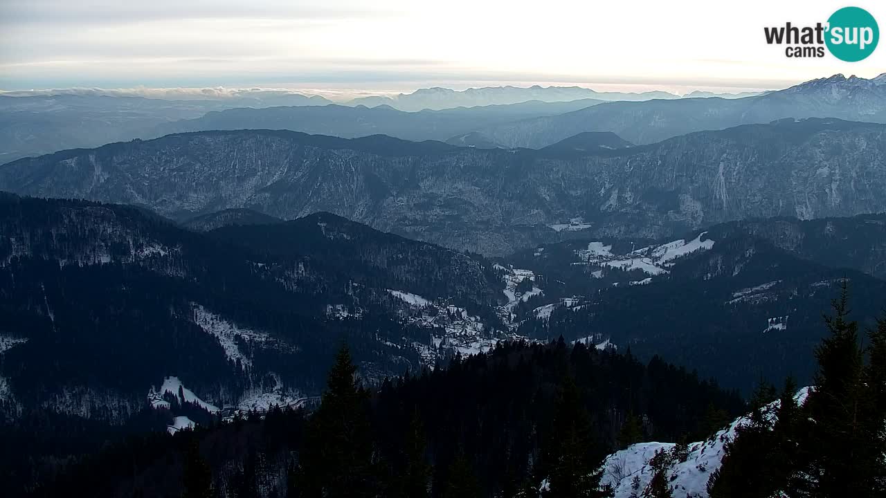 Webcam na Golici – Baita di montagna (1582 m) – Slovenia