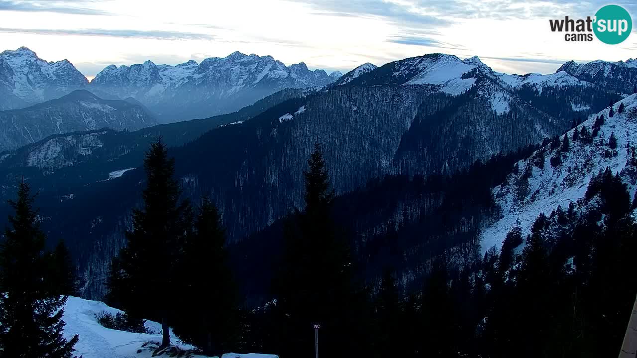 Webcam en Golica (1582 m) – Eslovenia