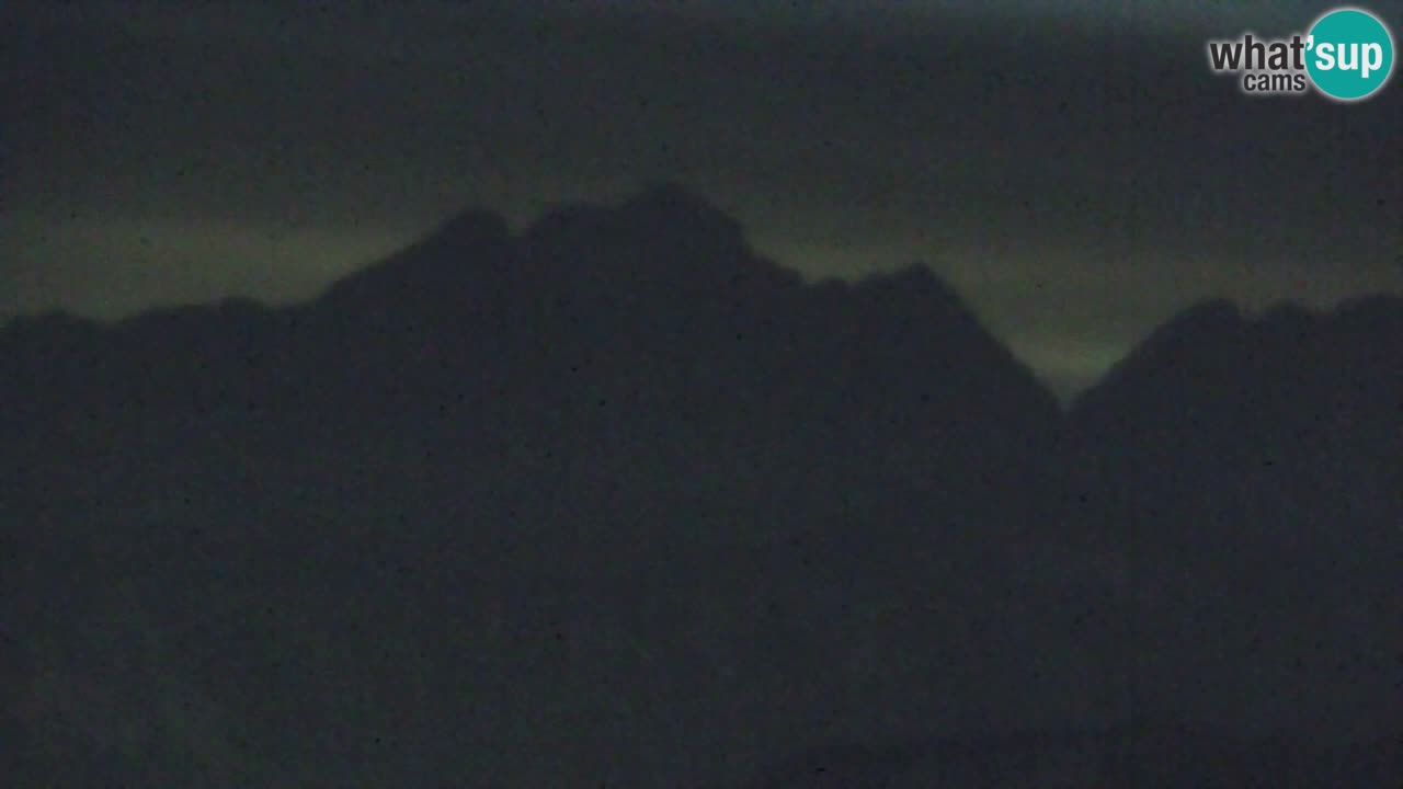 Koča na Golici Webcam (1582 m) – Slowenien