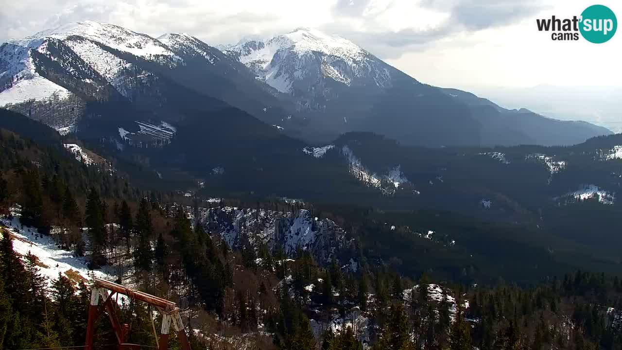 Webcam Koča na Golici (1582 m) – Slovenia