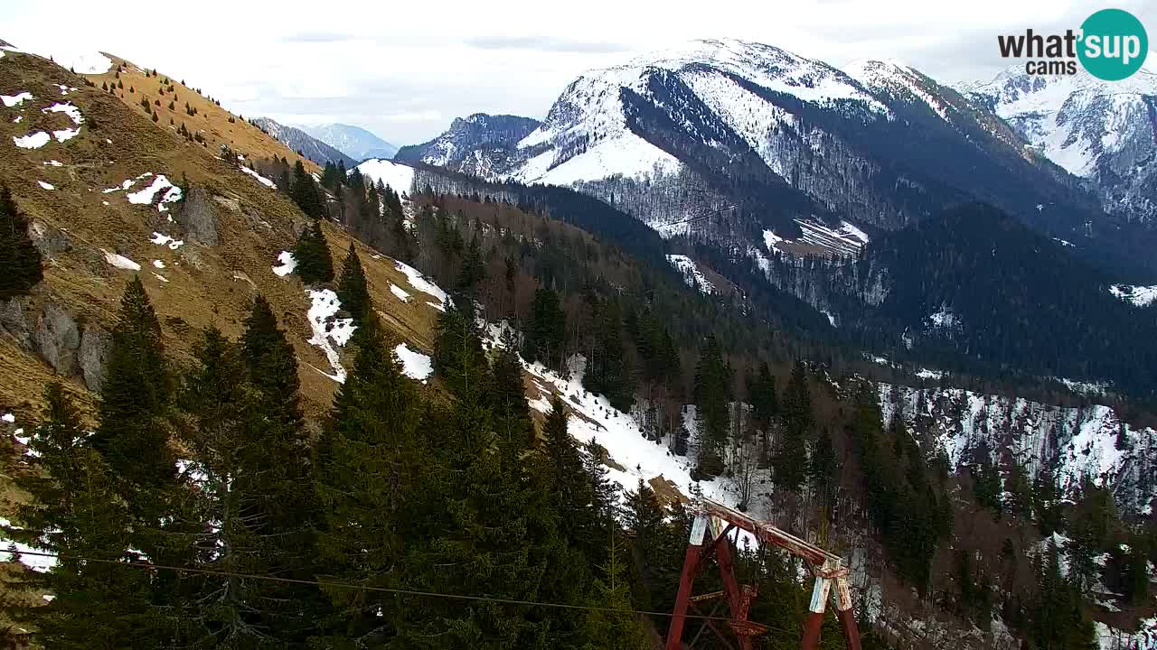 Webcam en Golica (1582 m) – Eslovenia