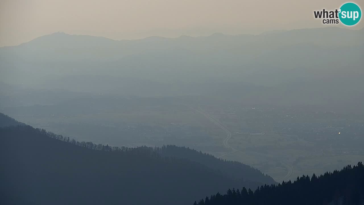 Webcam en Golica (1582 m) – Eslovenia