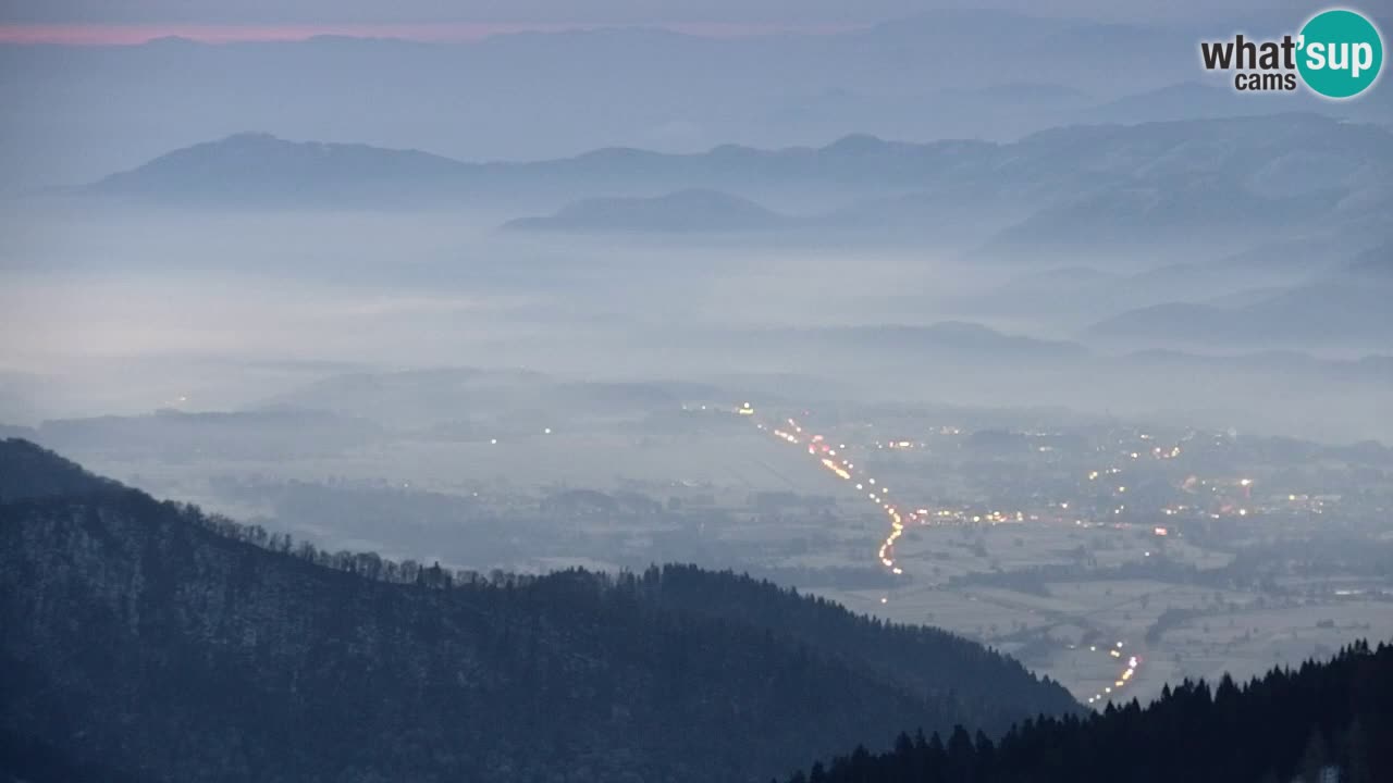 Webcam en Golica (1582 m) – Eslovenia