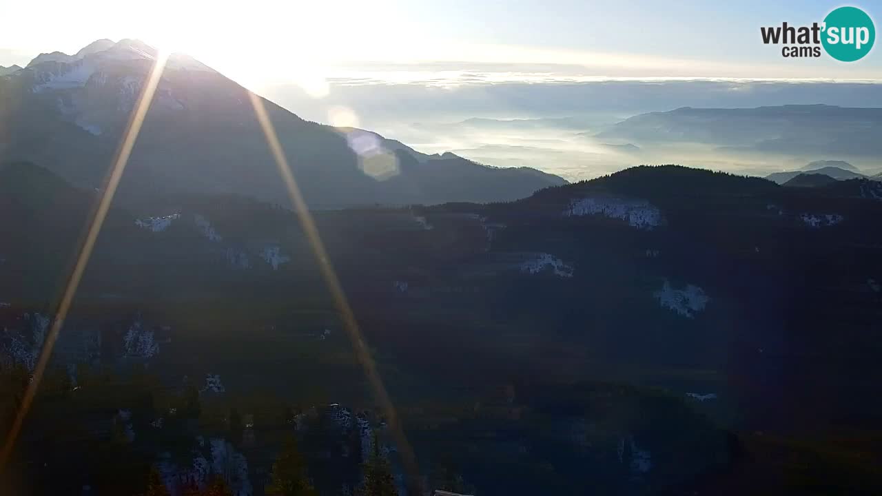 Webcam Chalet sur Golica (1582 m) – Slovénie